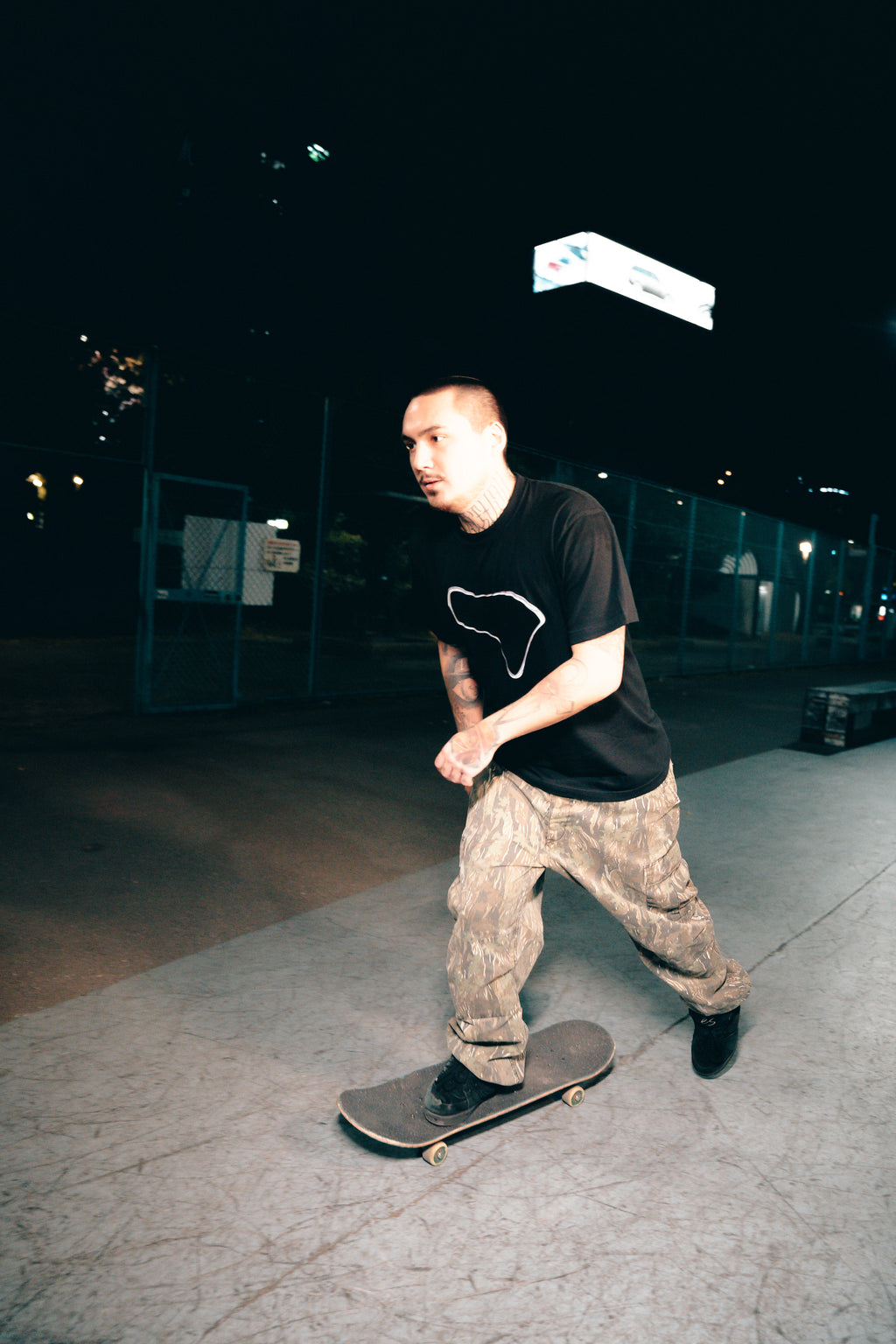 LOWEL METALLIC LOGO T-SHIRT