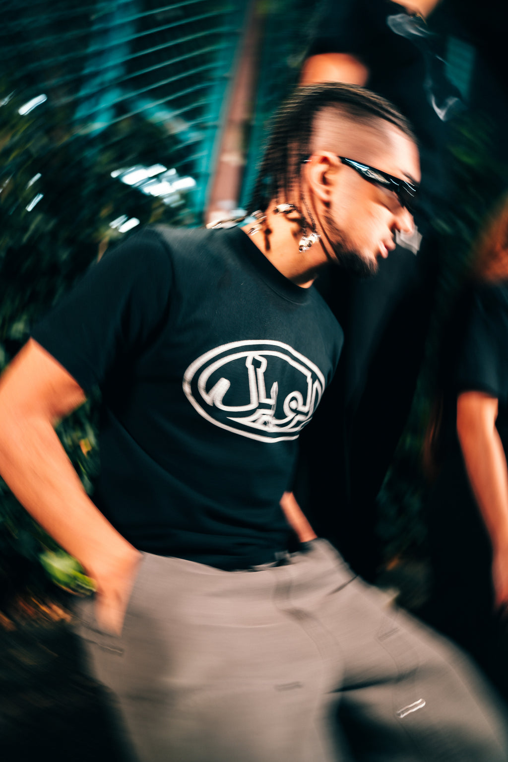 LOWEL REFLECTIVE LOGO T-SHIRT