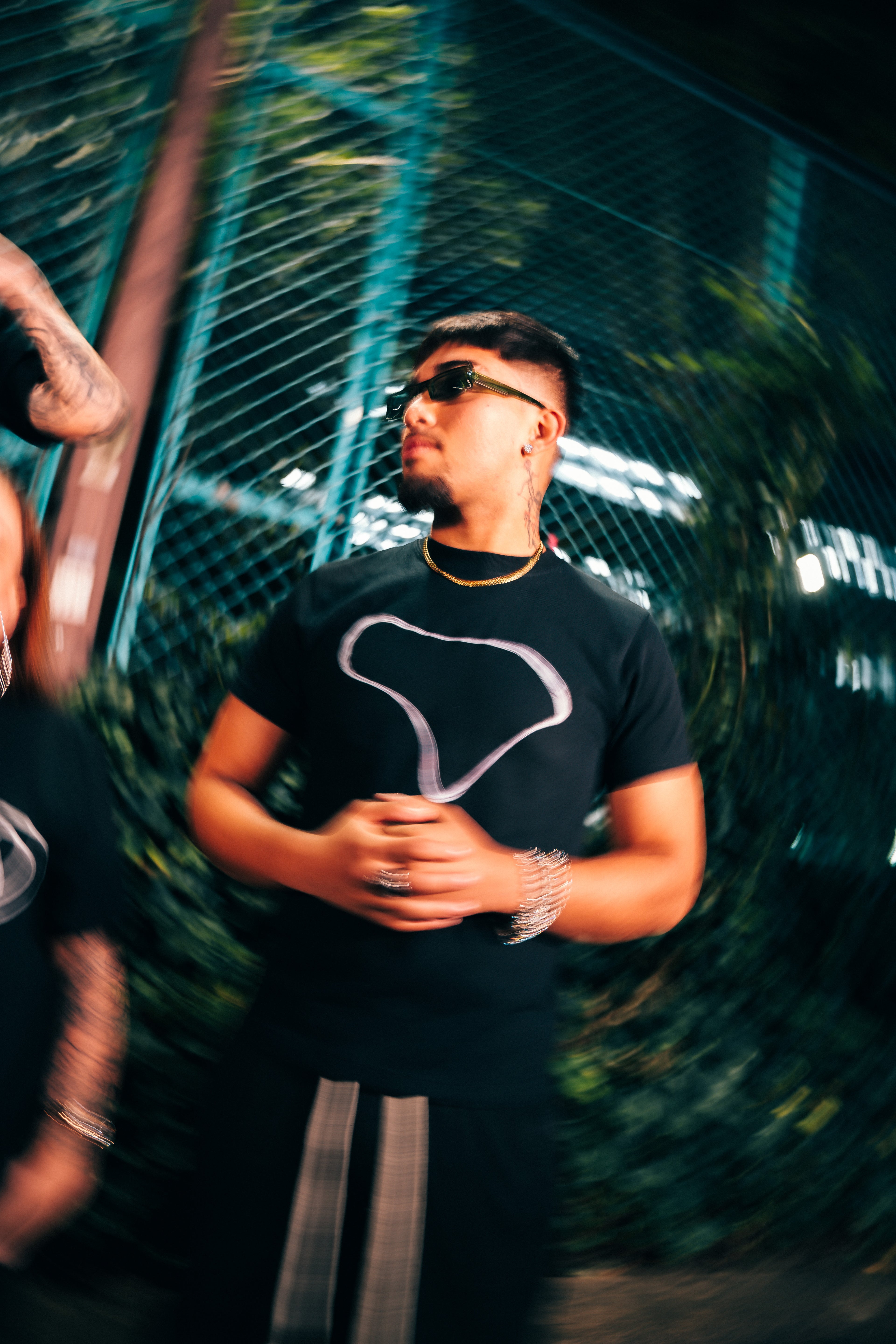 LOWEL METALLIC LOGO T-SHIRT