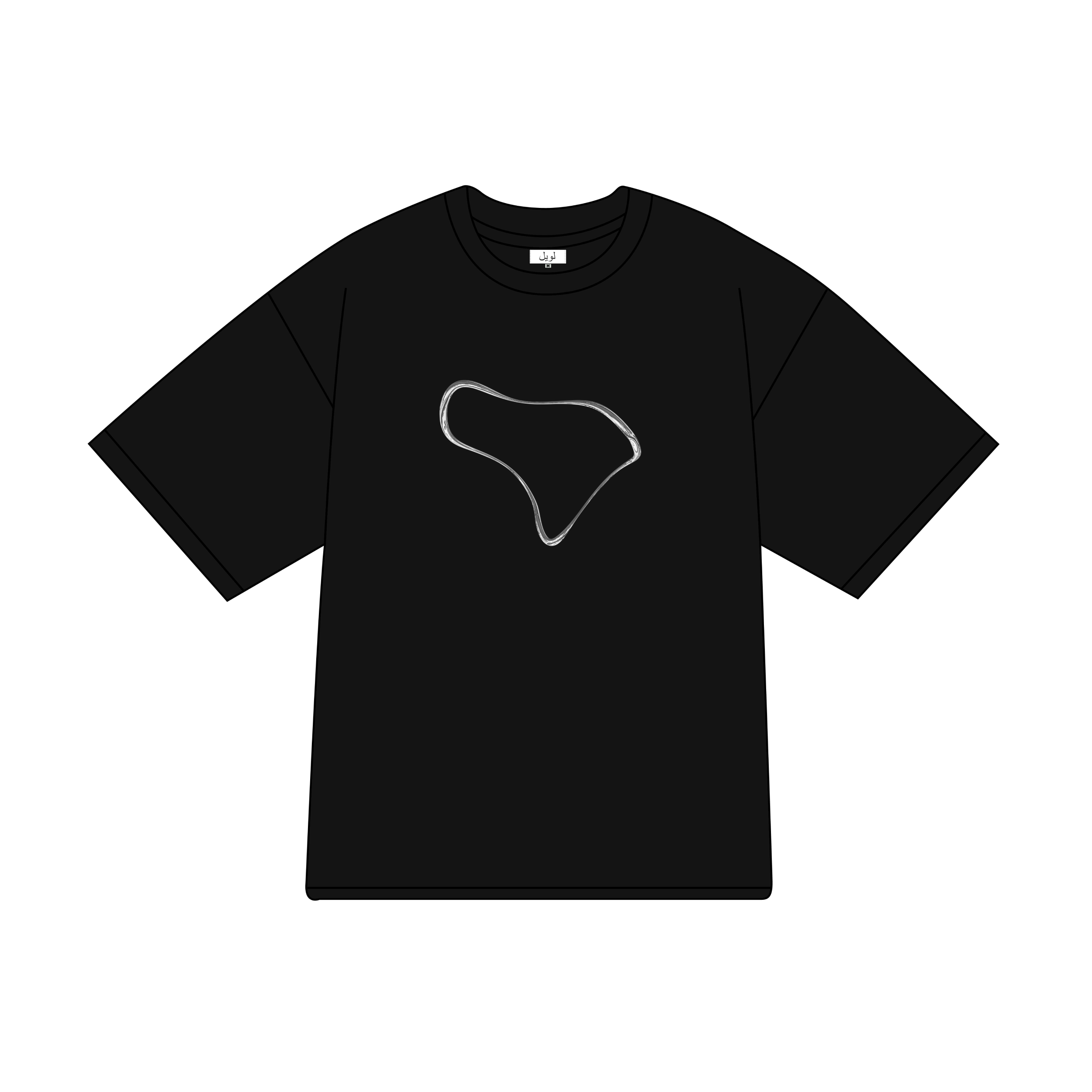 LOWEL METALLIC LOGO T-SHIRT